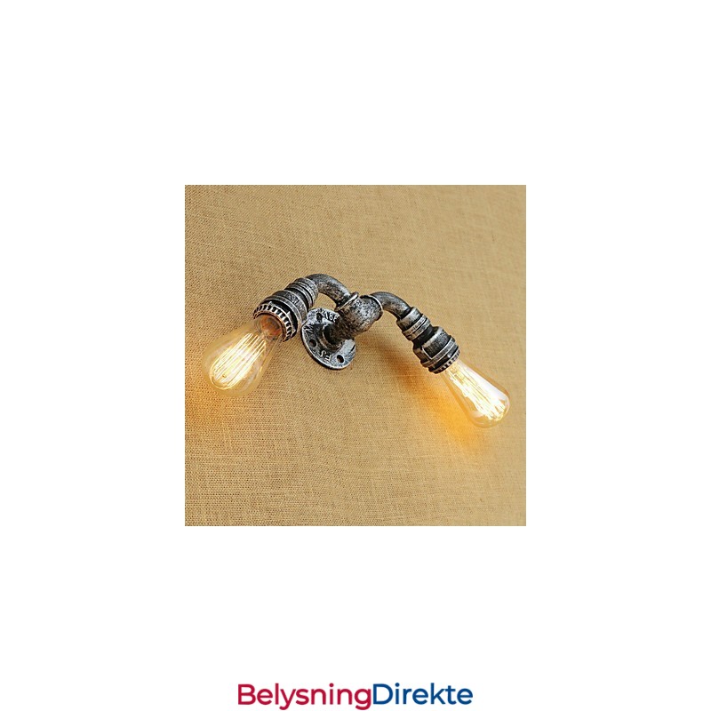 Landlig Retro-Maleri For Mini-Stil Omgivelseslys Vegglampe