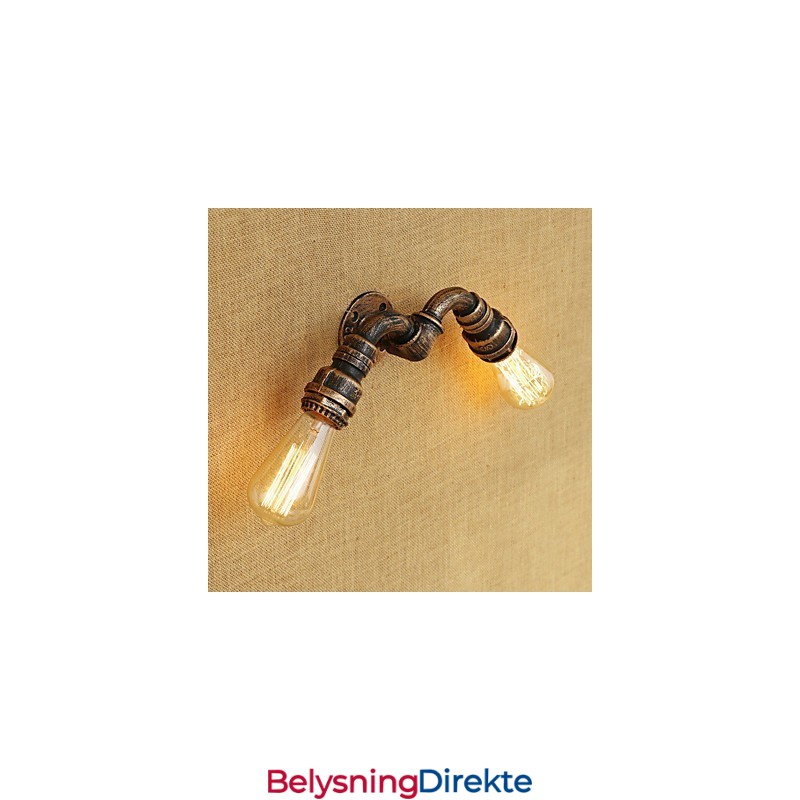 Landlig Retro-Maleri For Mini-Stil Omgivelseslys Vegglampe