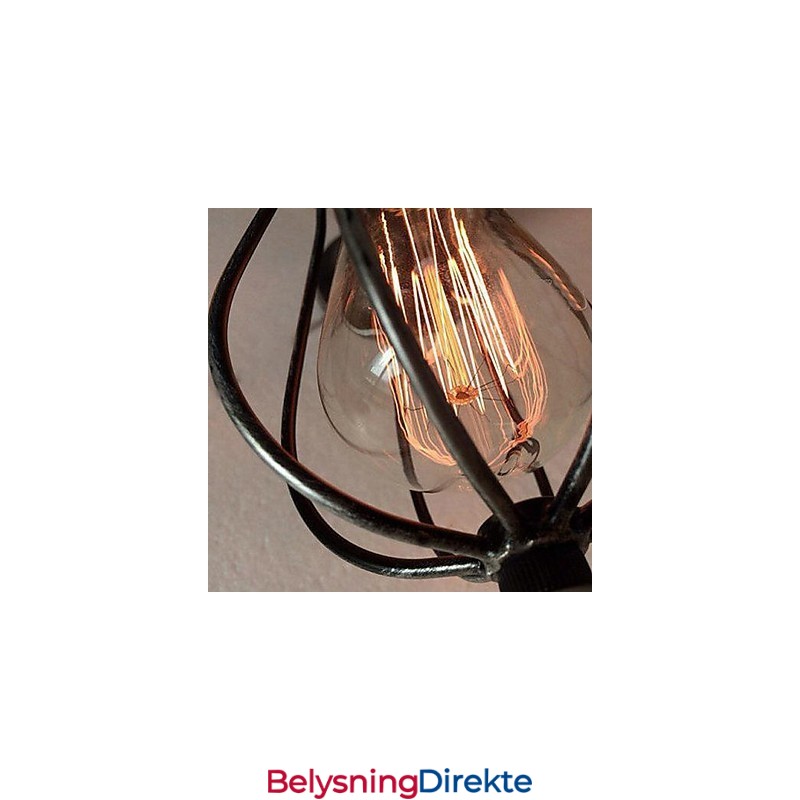 Maleri I Metall I Vintage-Stil, Innfelt Montering