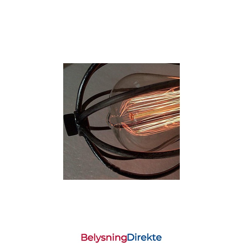 Maleri I Metall I Vintage-Stil, Innfelt Montering