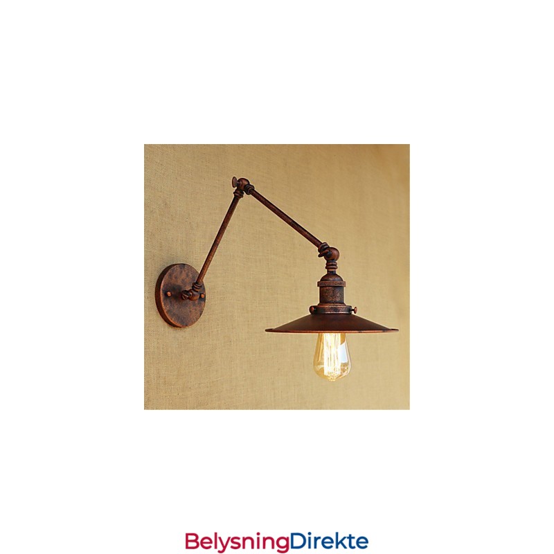 Rustikk Hytte, Landlig Retro-Maling For Mini-Svingarm, Omgivelseslyshuske