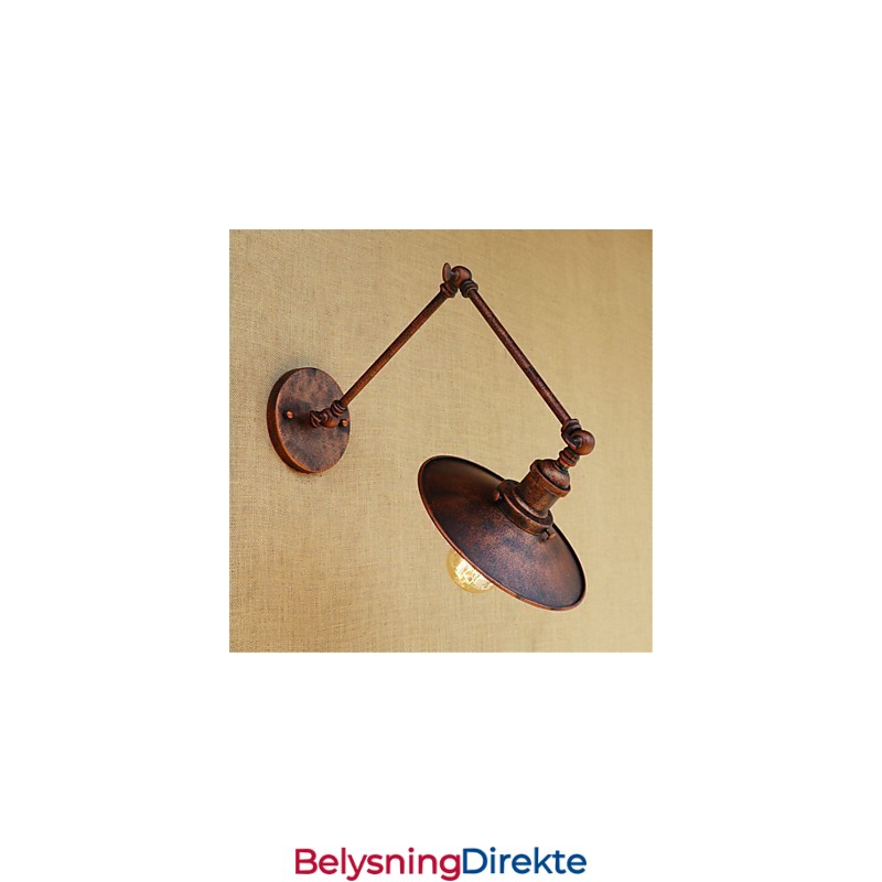 Rustikk Hytte, Landlig Retro-Maling For Mini-Svingarm, Omgivelseslyshuske