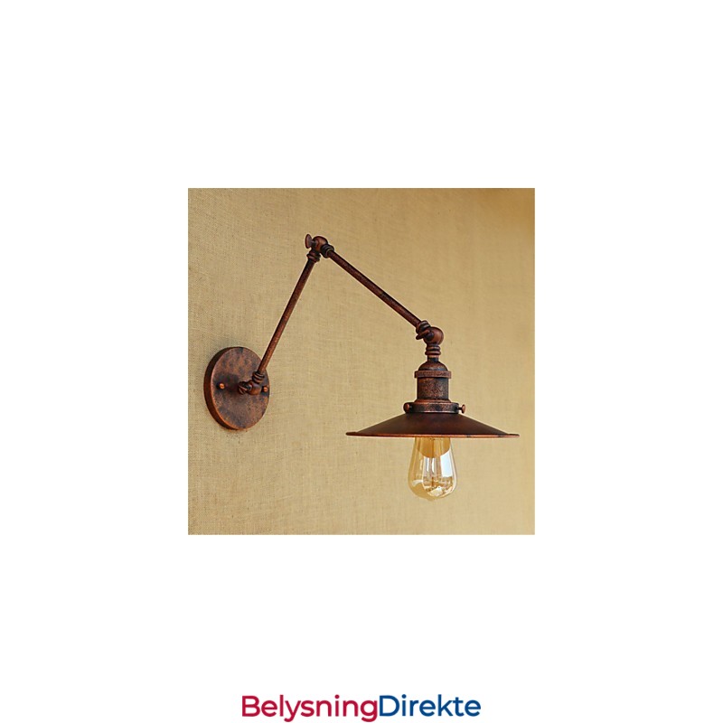 Rustikk Hytte, Landlig Retro-Maling For Mini-Svingarm, Omgivelseslyshuske