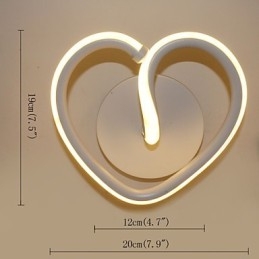 Moderne Minimalistisk Soverom Nattbordslampe Vegglampe Lampebelysning Balkonggang Trapp Kreativ Stue