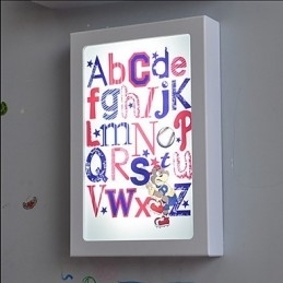 Integrert Moderne Samtidskunstnerisk Moderne Samtidsmalerifunksjon For Omgivende Lysvegglamper