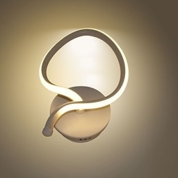 Moderne Minimalistisk Vegglampe Nattbordslampe Kreativ Korridorlampe Aluminiumsbelysning