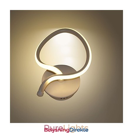 Moderne Minimalistisk Vegglampe Nattbordslampe Kreativ Korridorlampe Aluminiumsbelysning