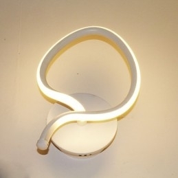 Moderne Minimalistisk Vegglampe Nattbordslampe Kreativ Korridorlampe Aluminiumsbelysning