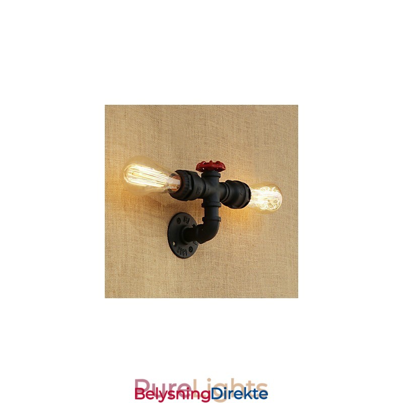 Landlig Retro-Maleri For Mini-Stil Omgivelseslys Vegglampe