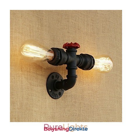 Landlig Retro-Maleri For Mini-Stil Omgivelseslys Vegglampe