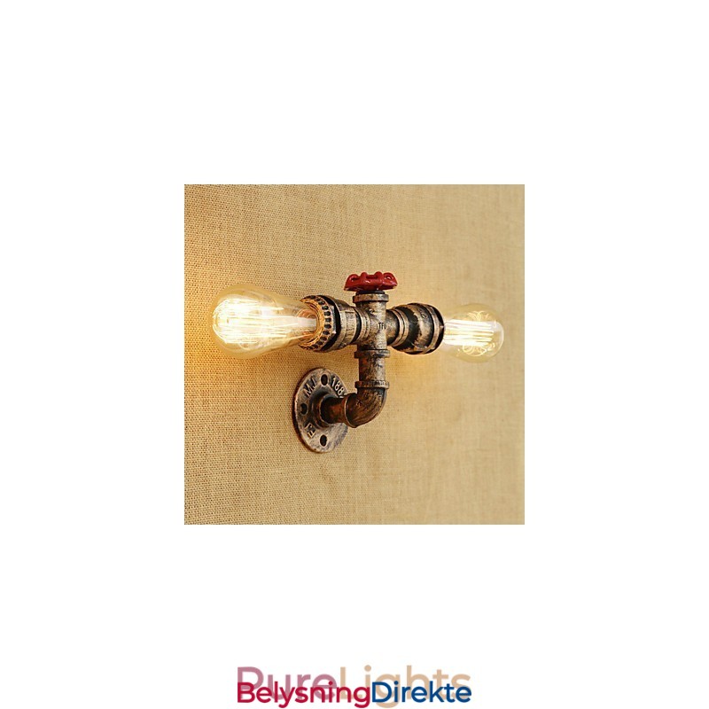 Landlig Retro-Maleri For Mini-Stil Omgivelseslys Vegglampe