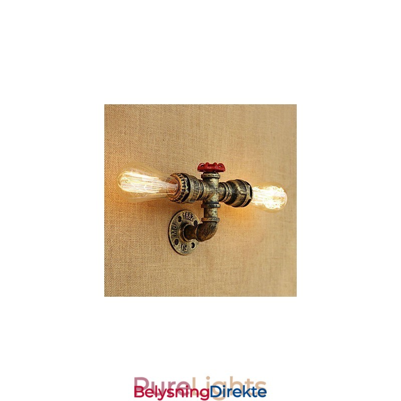 Landlig Retro-Maleri For Mini-Stil Omgivelseslys Vegglampe