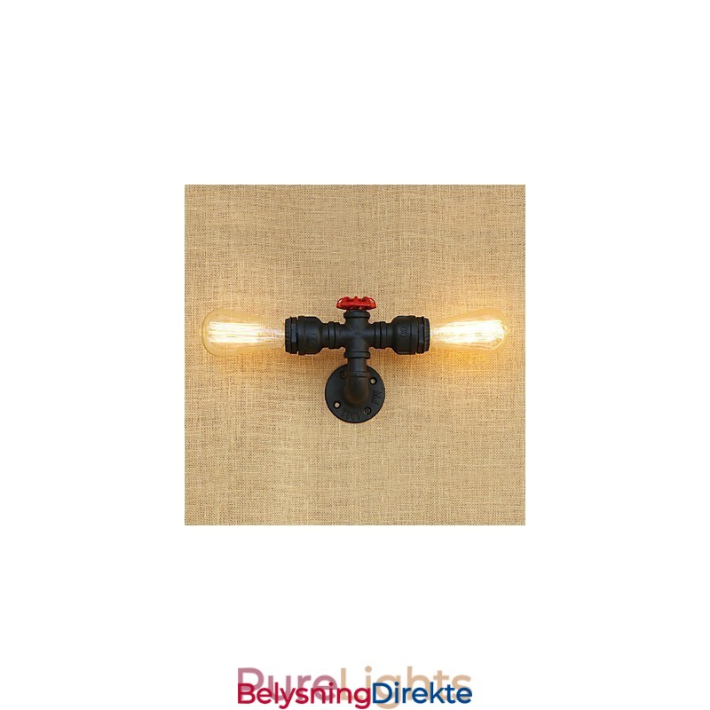 Landlig Retro-Maleri For Mini-Stil Omgivelseslys Vegglampe