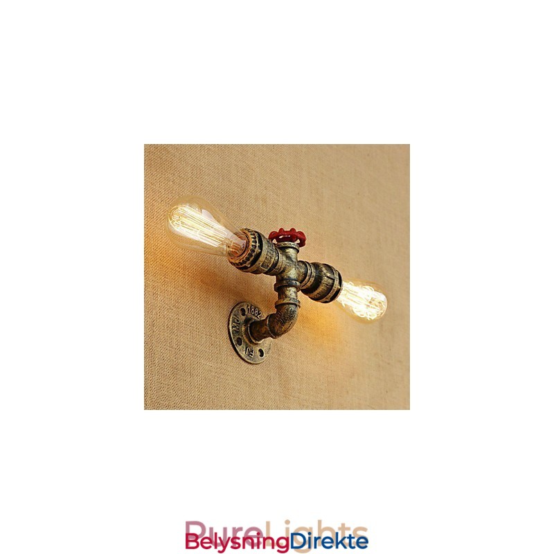 Landlig Retro-Maleri For Mini-Stil Omgivelseslys Vegglampe