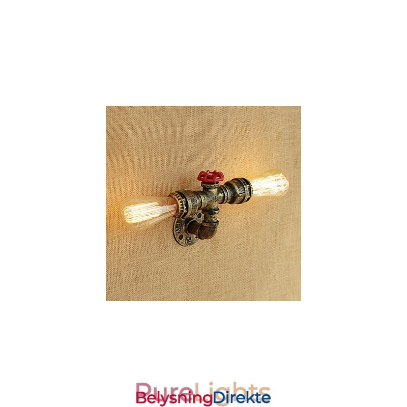 Landlig Retro-Maleri For Mini-Stil Omgivelseslys Vegglampe