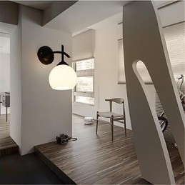 Moderne, Samtidskunst I Landlig Stil, Veggmaleri Med Øyebeskyttelse Og Omgivelseslys