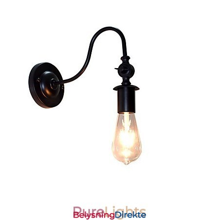 Light Buzz Wall Jern Vegglampe Dum Black Lightsaber Lampe På Vegg