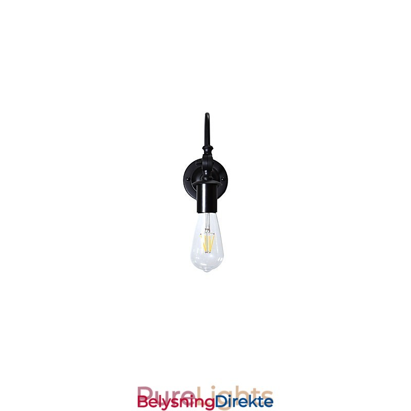 Light Buzz Wall Jern Vegglampe Dum Black Lightsaber Lampe På Vegg