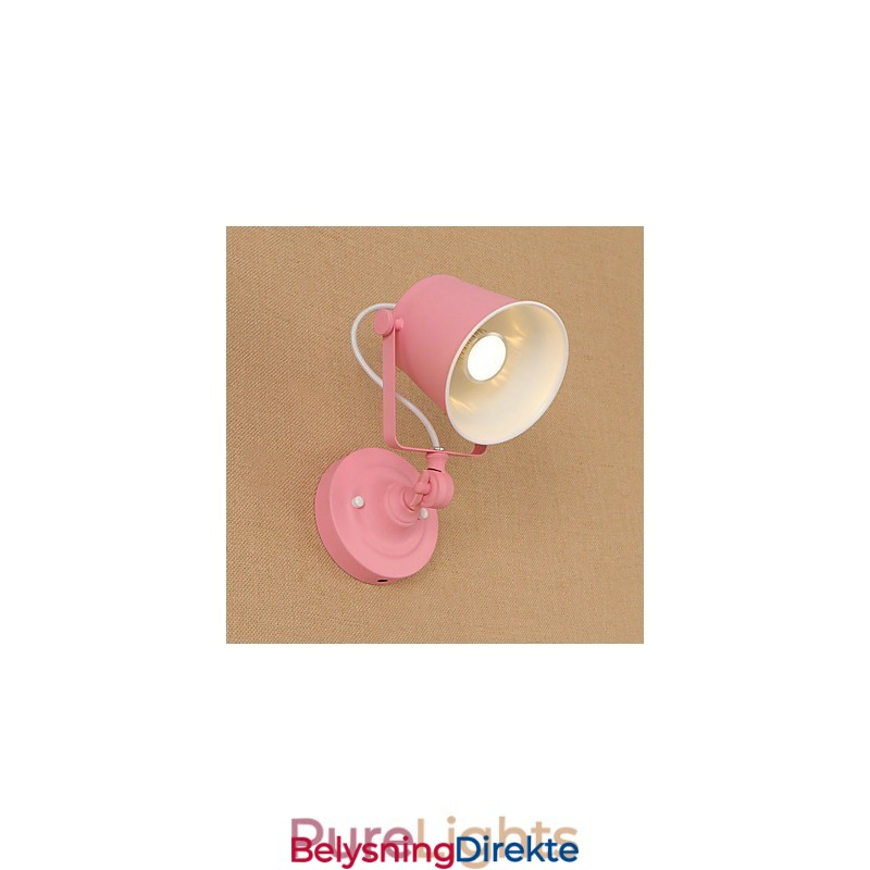 Landlig Retro-Maling Funksjon Justerbar For Svingarm Øyebeskyttelse Downlight Vegglamper Vegglampe