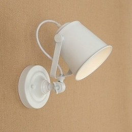 Landlig Retro-Maling Funksjon Justerbar For Svingarm Øyebeskyttelse Downlight Vegglamper Vegglampe