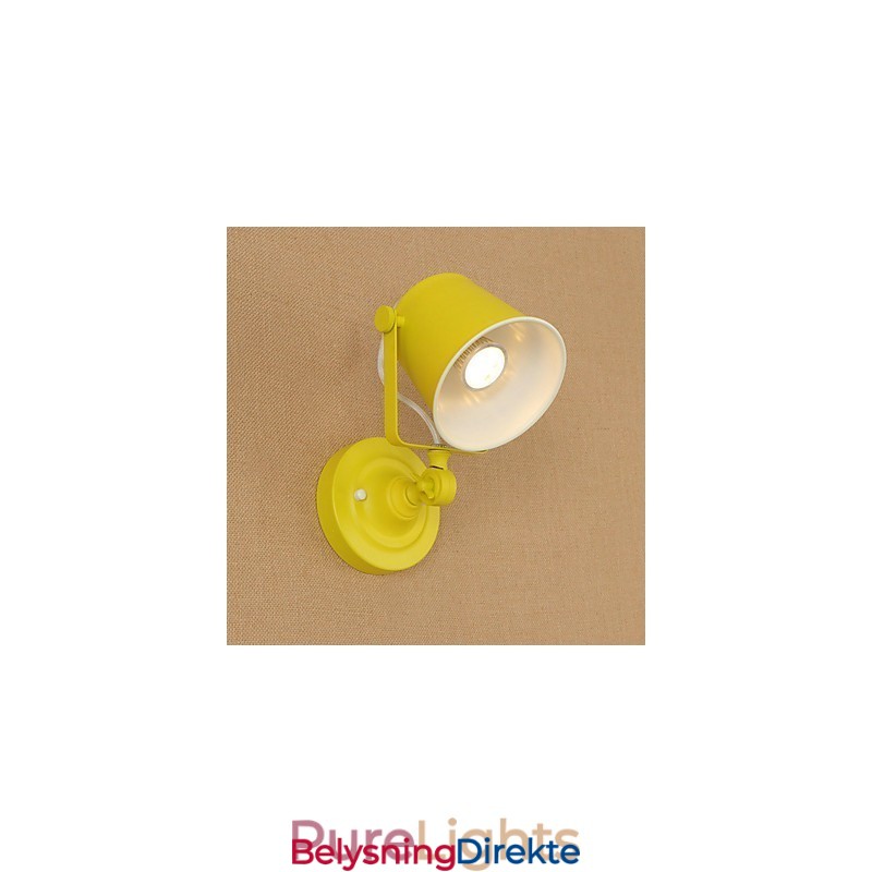 Landlig Retro-Maling Funksjon Justerbar For Svingarm Øyebeskyttelse Downlight Vegglamper Vegglampe