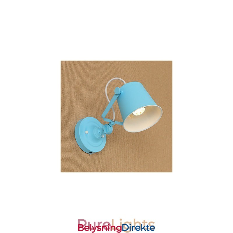 Landlig Retro-Maling Funksjon Justerbar For Svingarm Øyebeskyttelse Downlight Vegglamper Vegglampe