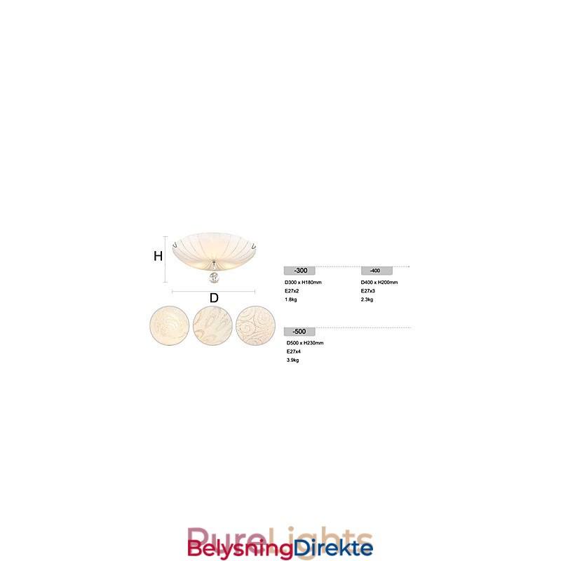 Krystall Innfelt Montering