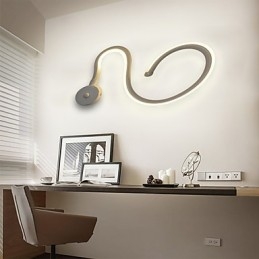 Moderne Minimalistisk Soverom Nattbordslampe Kreativ Studio Stue Vegglampe Gang Trapp Vegglampe