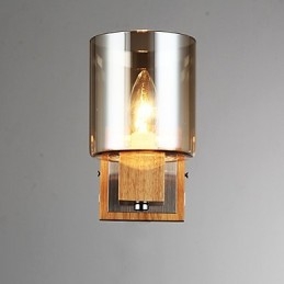 Moderne, Samtidskunstnerisk Svart Oksidfinish For Vegglampe Med Opplyst Belysning