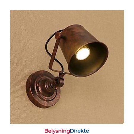 Karakteren Til Jernkunststangen Kan Justere Lyslampens Vegglampe Opp Og Ned