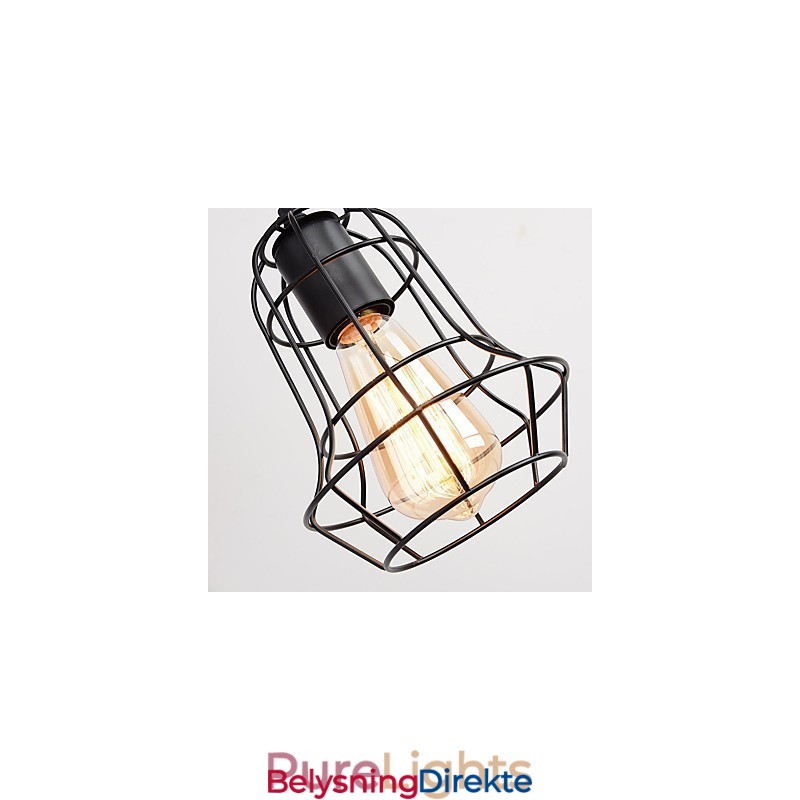 Industriell Retro Jernvegglampe Kreativ Personlighet Løftetrinsevegglampe