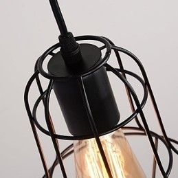 Industriell Retro Jernvegglampe Kreativ Personlighet Løftetrinsevegglampe