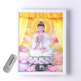 Integrert Moderne Samtidskunstnerisk Moderne Samtidsmalerifunksjon For Omgivende Lysvegglamper