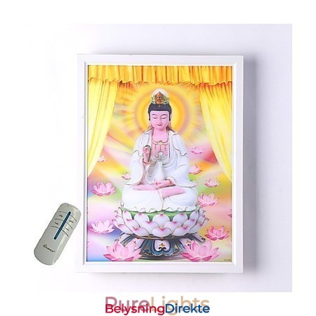 Integrert Moderne Samtidskunstnerisk Moderne Samtidsmalerifunksjon For Omgivende Lysvegglamper