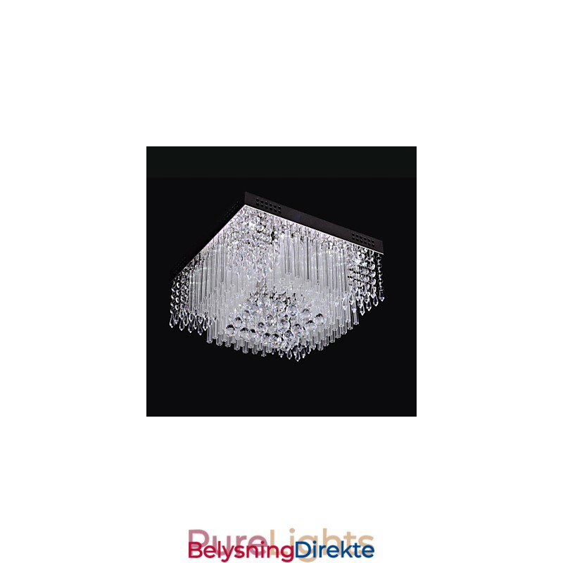 Krystalltaklampe Luksuriøs Moderne Stue 16 Lys