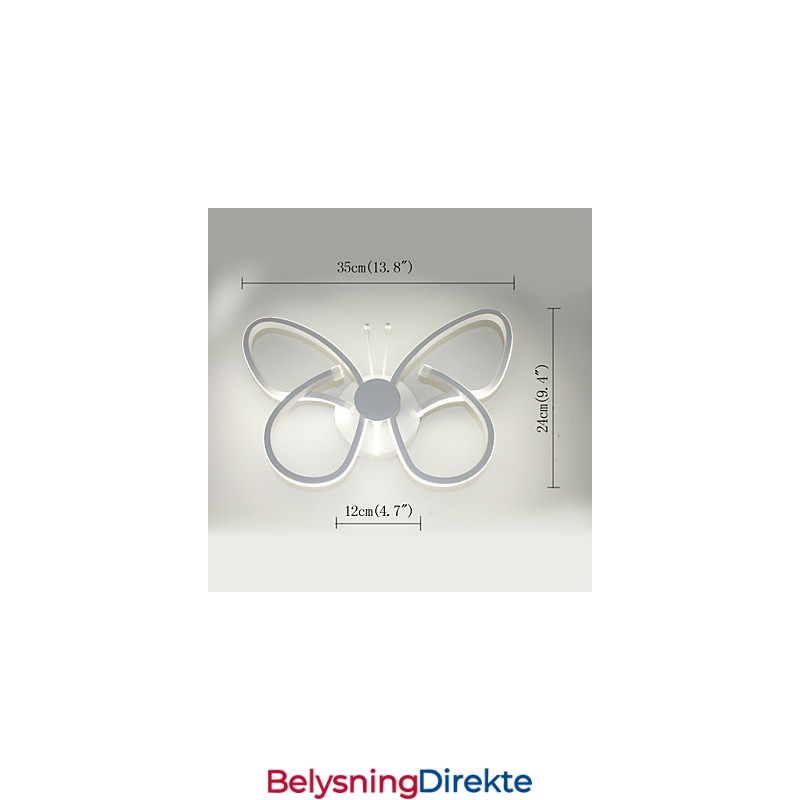 Dekorativ Lampe I Aluminium Vegglampe Enkel Stue Korridor Kreativ Personlighet Sengelampe