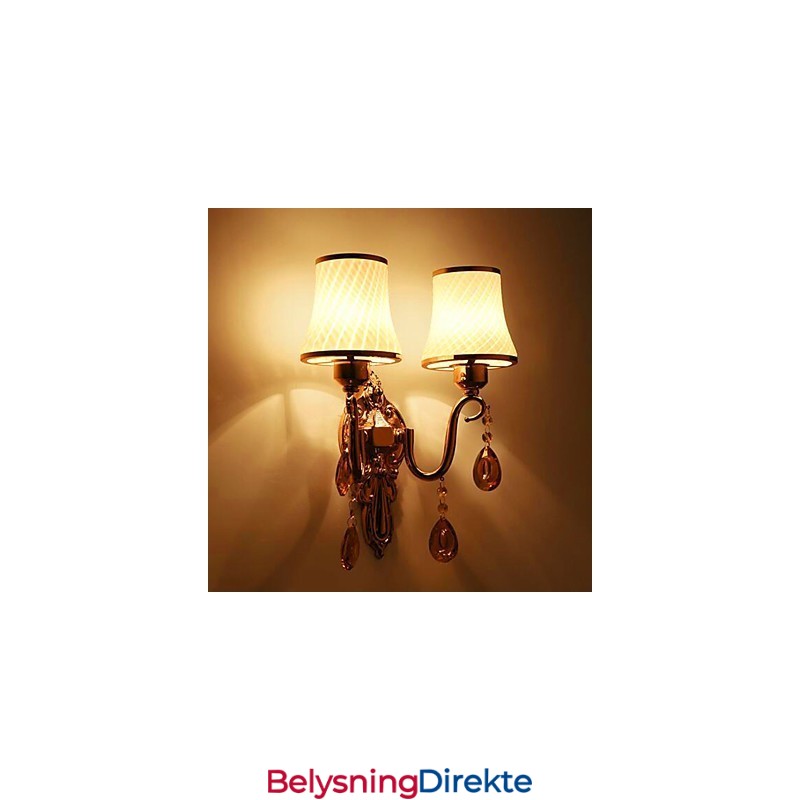 Moderne Og Moderne Galvanisert Funksjon For Krystall Øyebeskyttelse Omgivelseslys Vegglamper