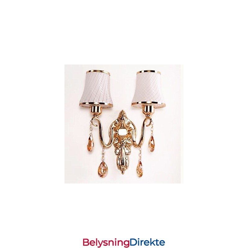 Moderne Og Moderne Galvanisert Funksjon For Krystall Øyebeskyttelse Omgivelseslys Vegglamper