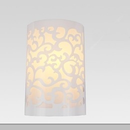 Metallisk Moderne, Moderne Innfelt Og Takmontert Lampe Med Vegglampe