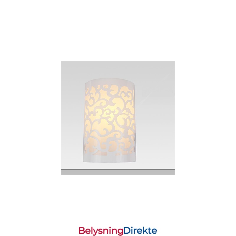 Metallisk Moderne, Moderne Innfelt Og Takmontert Lampe Med Vegglampe