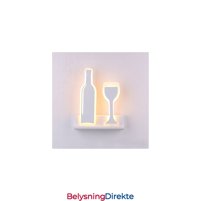 Integrert Moderne Samtidskunstnerisk Moderne Samtidsmalerifunksjon For Omgivende Lysvegglamper