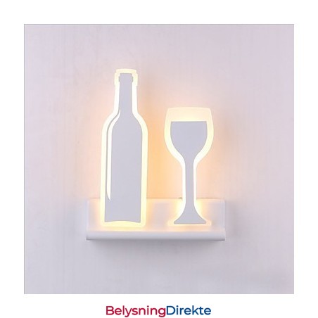 Integrert Moderne Samtidskunstnerisk Moderne Samtidsmalerifunksjon For Omgivende Lysvegglamper