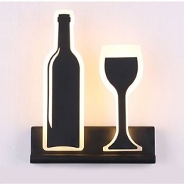 Integrert Moderne Samtidskunstnerisk Moderne Samtidsmalerifunksjon For Omgivende Lysvegglamper