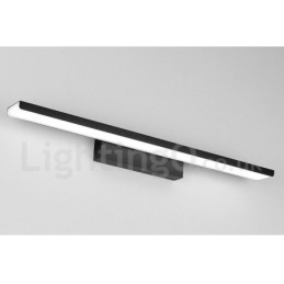 Ipmirror-Lampe Baderomslys Aluminiumsmaterialer Og Akrylvegglamper Sminkebelysning