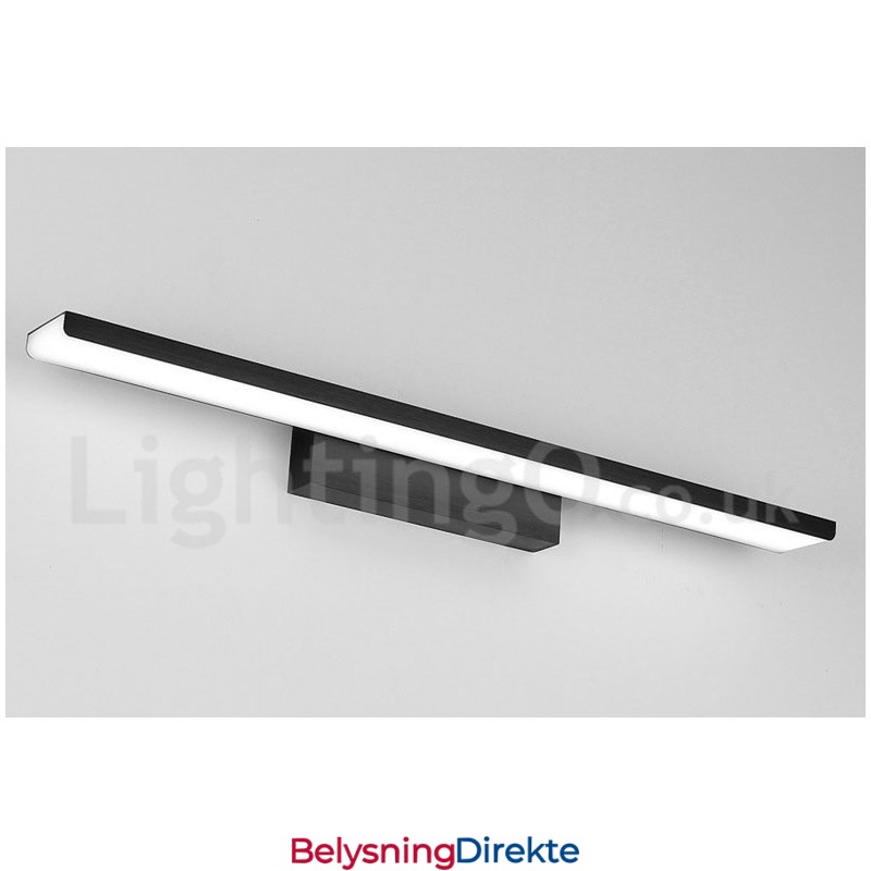 Ipmirror-Lampe Baderomslys Aluminiumsmaterialer Og Akrylvegglamper Sminkebelysning