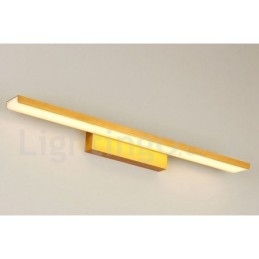 Ipmirror-Lampe Baderomslys Aluminiumsmaterialer Og Akrylvegglamper Sminkebelysning