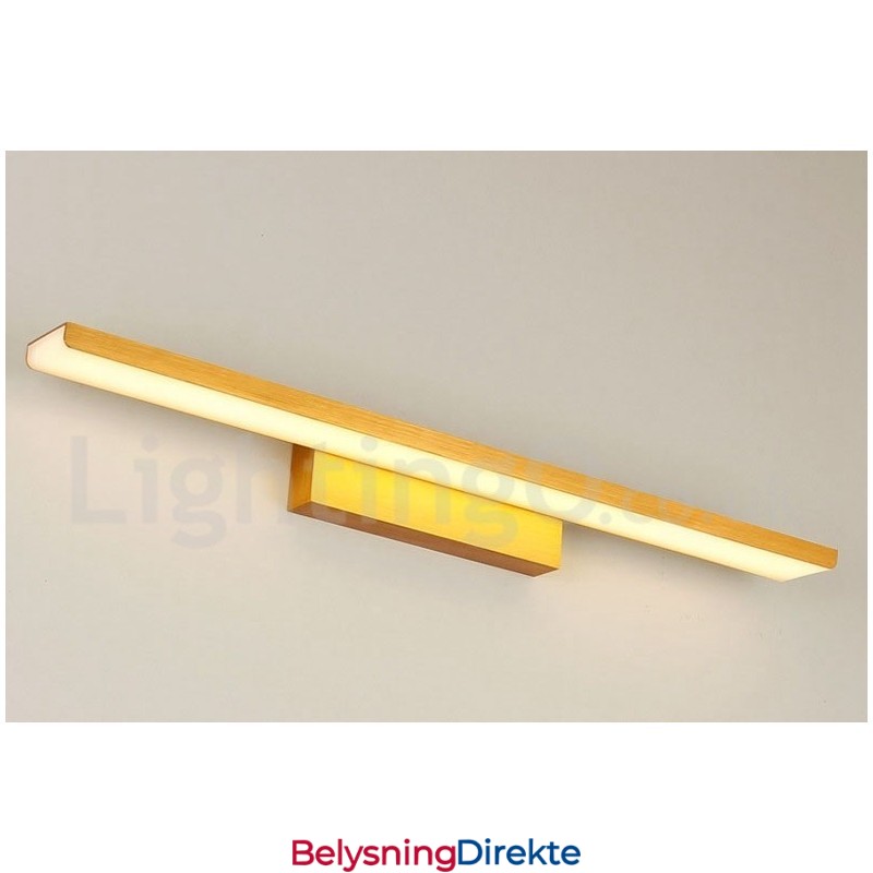 Ipmirror-Lampe Baderomslys Aluminiumsmaterialer Og Akrylvegglamper Sminkebelysning