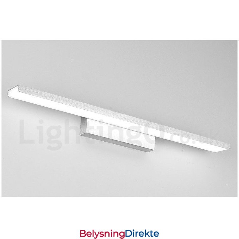 Ipmirror-Lampe Baderomslys Aluminiumsmaterialer Og Akrylvegglamper Sminkebelysning