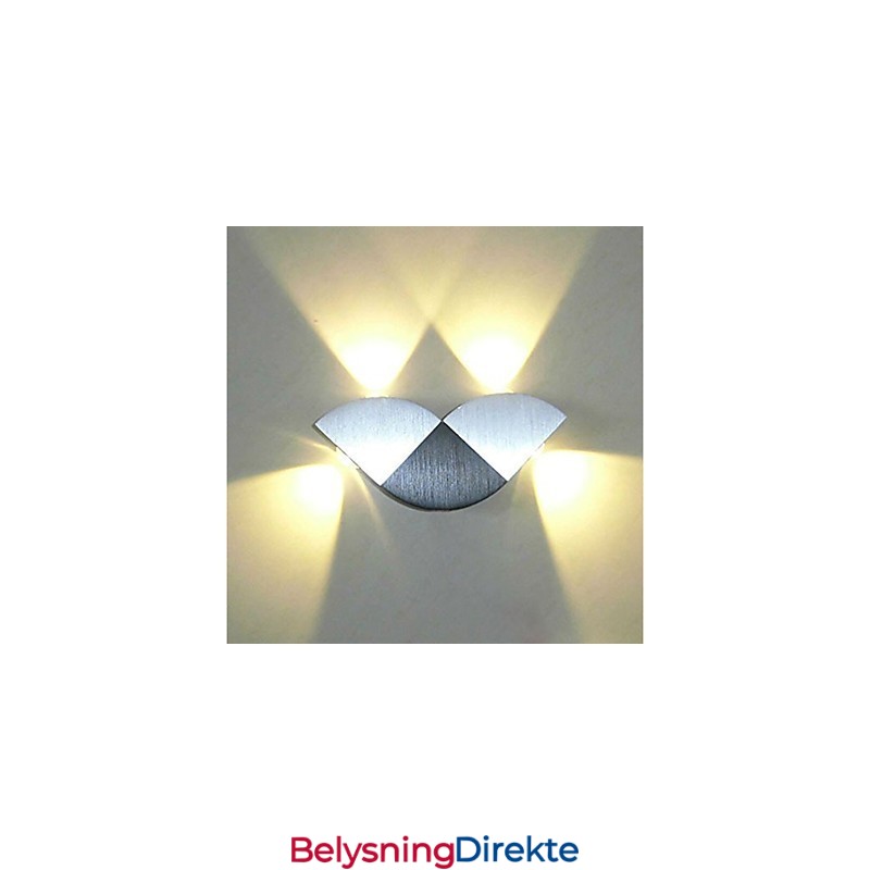 Flerfarget Integrert Nyhetsfunksjon For Mini-Stil Omgivelseslys Vegglampe Vegglampe Tilfeldig Farge