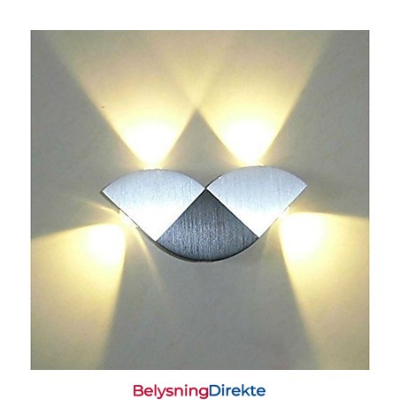 Flerfarget Integrert Nyhetsfunksjon For Mini-Stil Omgivelseslys Vegglampe Vegglampe Tilfeldig Farge